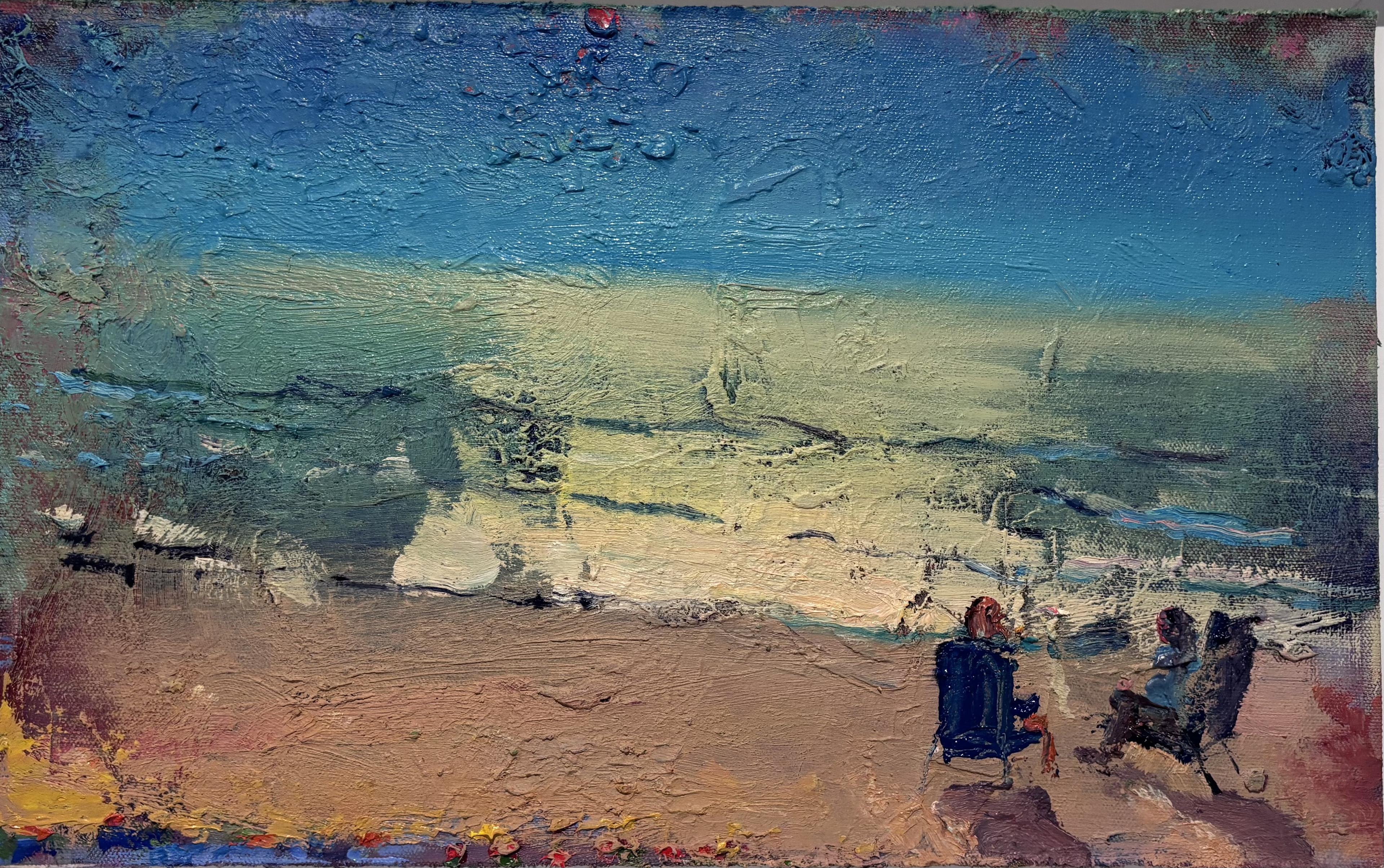 Conversation on the Beach